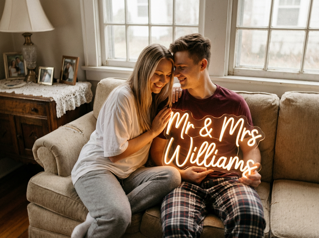 Custom Neon Sign | Custom Wedding Neon Sign |Light Up Party Sign| Custom Logo Sign