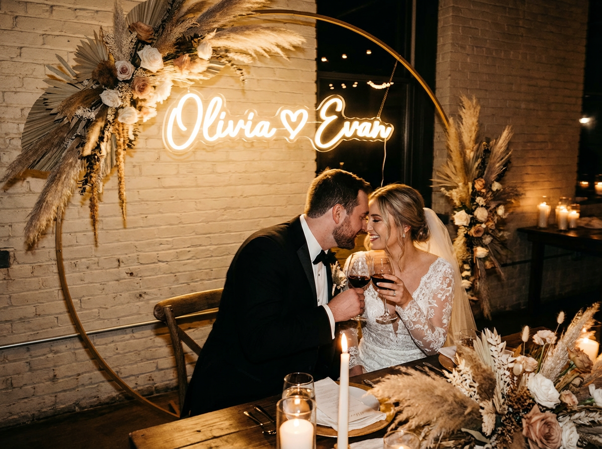 Custom Neon Sign | Custom Wedding Neon Sign |Light Up Party Sign| Custom Logo Sign