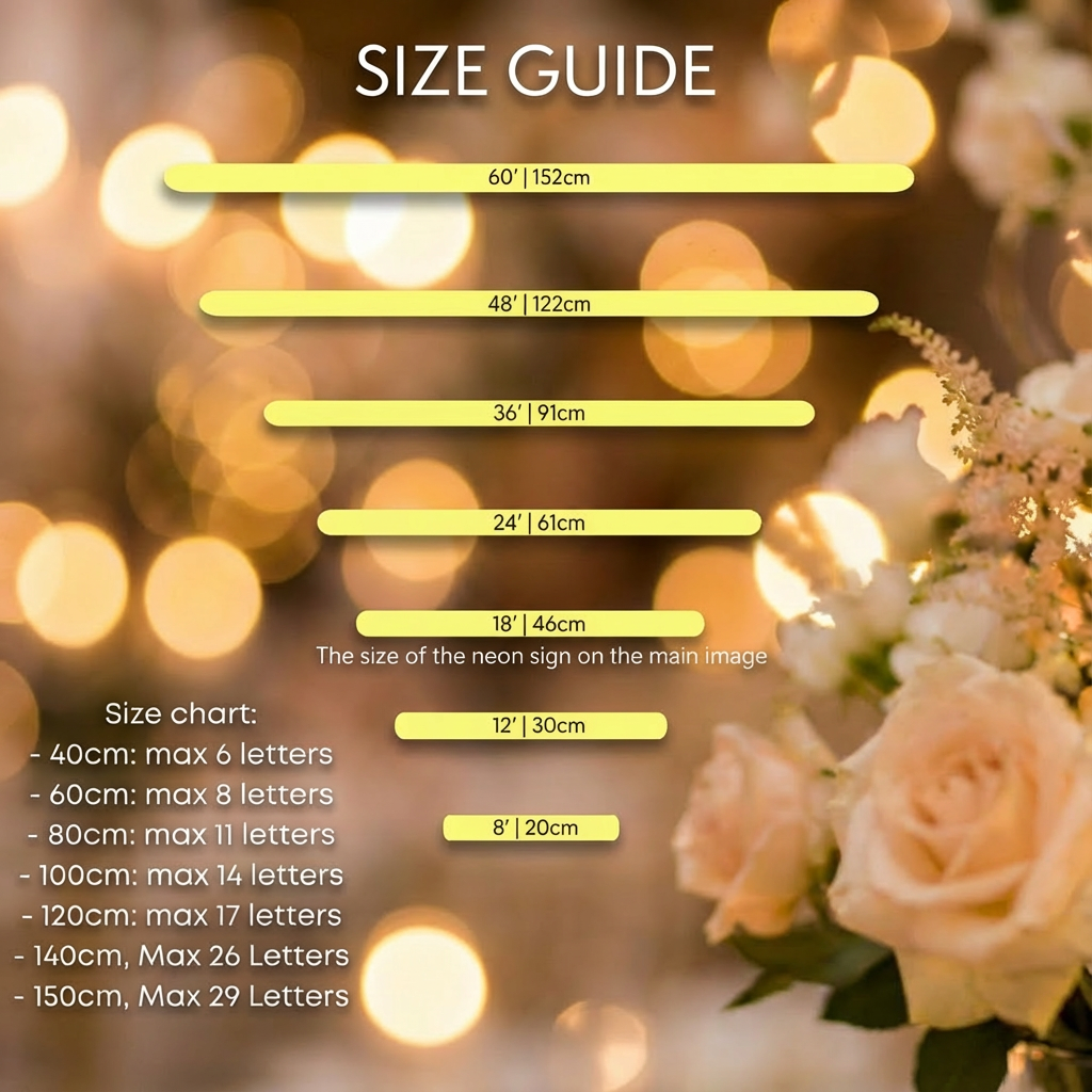 Custom Neon Sign | Custom Wedding Neon Sign |Light Up Party Sign| Custom Logo Sign