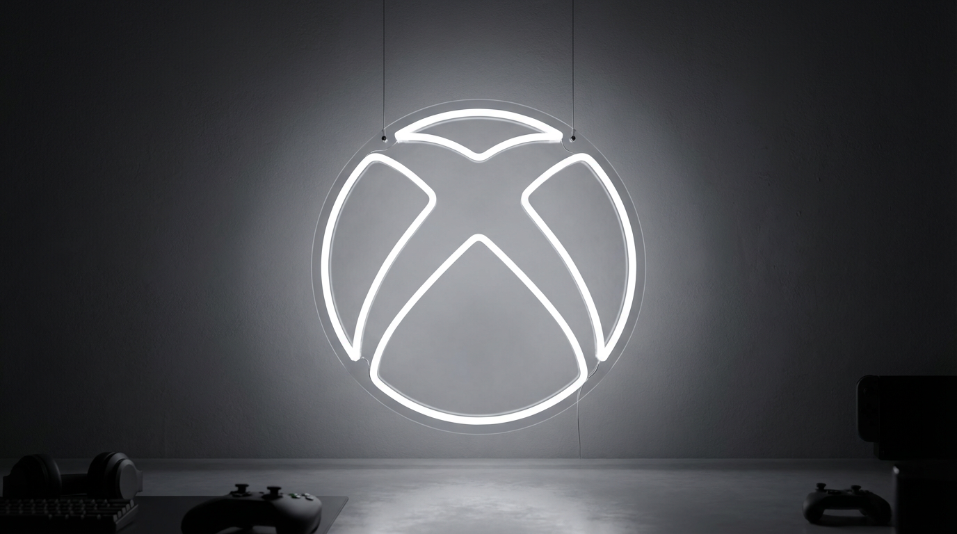 Custom gameroom Neon Sign | XBox Neon Sign For Kids Bedroom | Personalized Gift For Kids