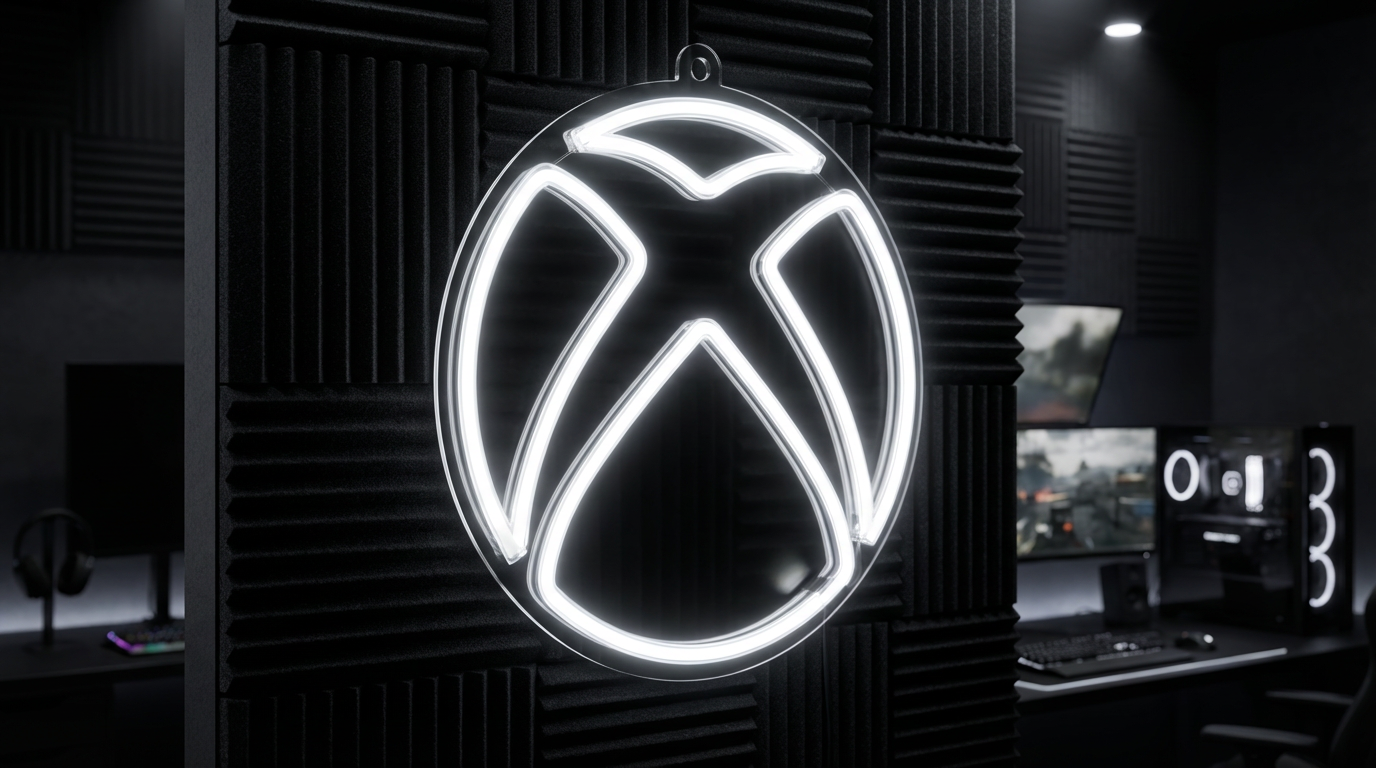 Custom gameroom Neon Sign | XBox Neon Sign For Kids Bedroom | Personalized Gift For Kids