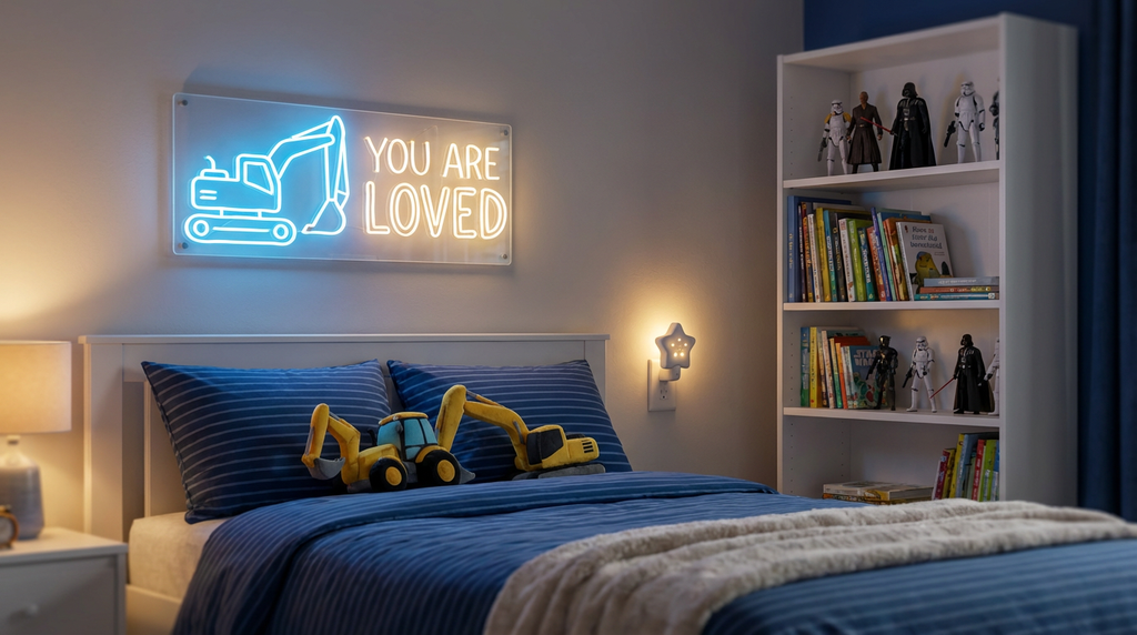 Custom Name Neon Sign For Kids Bedroom | Personalized Gift For Kids | Kids Room Decor