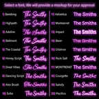 Custom Name  LED Neon Sign | Party Decor