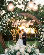 Custom Wedding Name LED Neon Sign | Personalized Last Name
