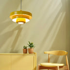 Modern Yellow Pendant Light for Dining Room