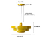 Modern Yellow Pendant Light for Dining Room
