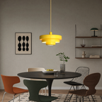 Modern Yellow Pendant Light for Dining Room