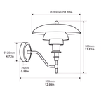 Mid Century Modern Wall Sconce for Bedroom