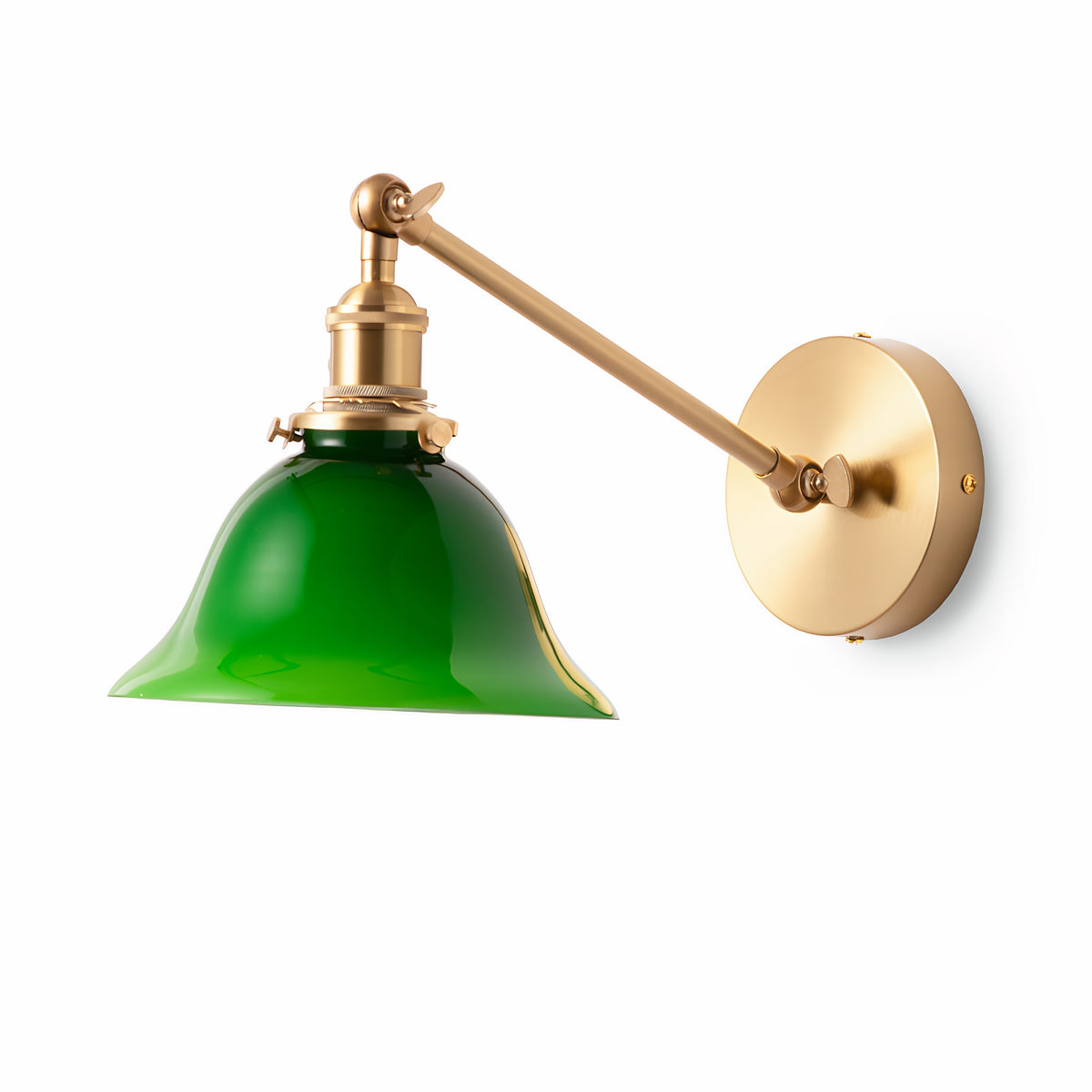 Green Mid Century Modern Sconce for Bedroom