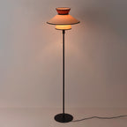 Layered Shade Floor Lamp with Pull Chain