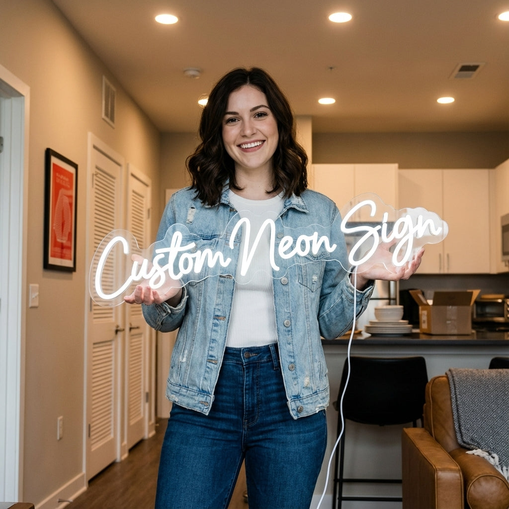 Custom Name  LED Neon Sign | Personalized for Wedding,Bedroom Decor | Last Name Neon Sign