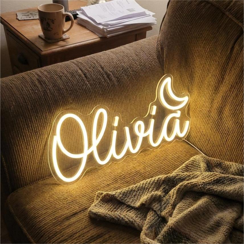 Custom Neon Sign For Kids Bedroom | Custom Name Neon Sign | Bedroom Decor | Personalized Gift For Kids | Kids Room Decor