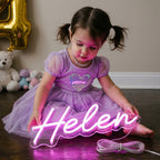 Custom Neon Sign For Kids Bedroom | Custom Name LED Light