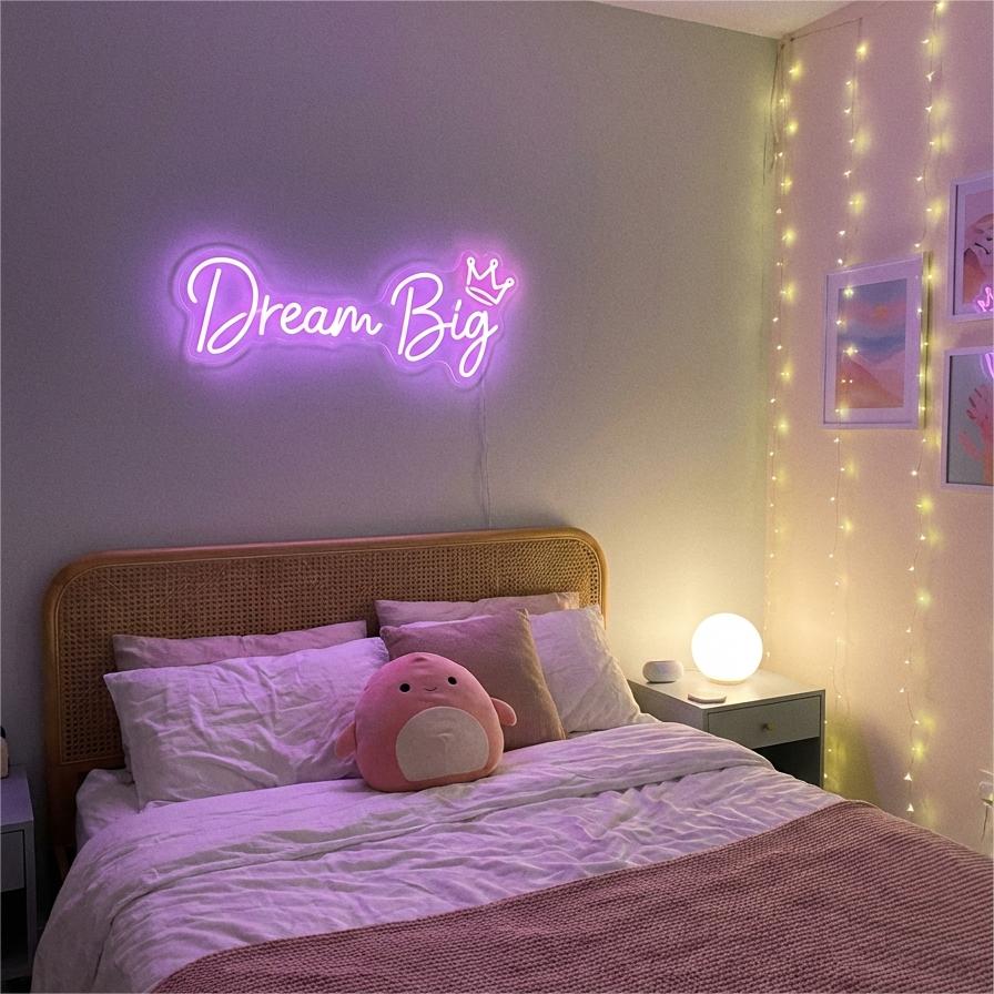 Custom Neon Sign For Kids Bedroom | Custom Name Neon Sign | Bedroom Decor | Personalized Gift For Kids | Kids Room Decor