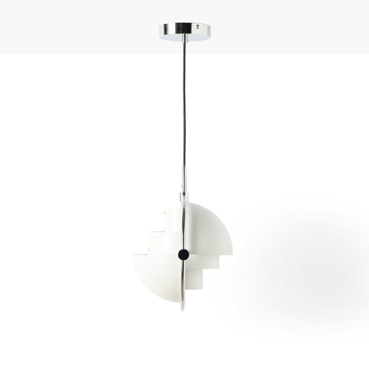 White Modern Pendant Light for Bedroom