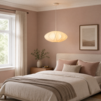 White Saucer Crisscross Bubble Pendant Light For LivingRoom
