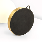 Modern White Globe Lamp for Bedroom