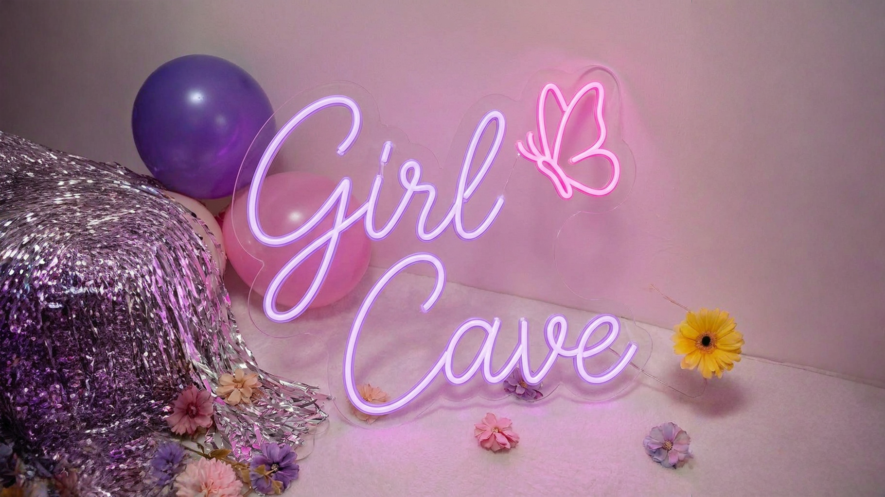 Custom Name Neon Sign For Kids Bedroom | Personalized Gift For Kids | girl cave Decor