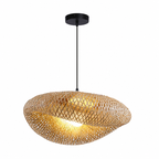 Natural Bamboo Bird Nest Pendant Lamp for LivingRoom