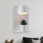 CCT Bedside Reading Sconce with Shelf for Reading nook