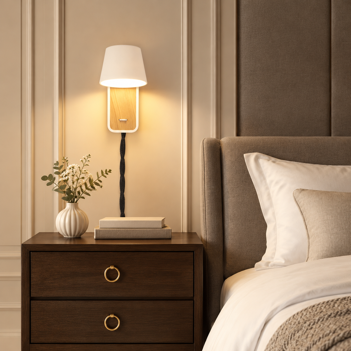 350° Articulating Wall Light for Bedroom