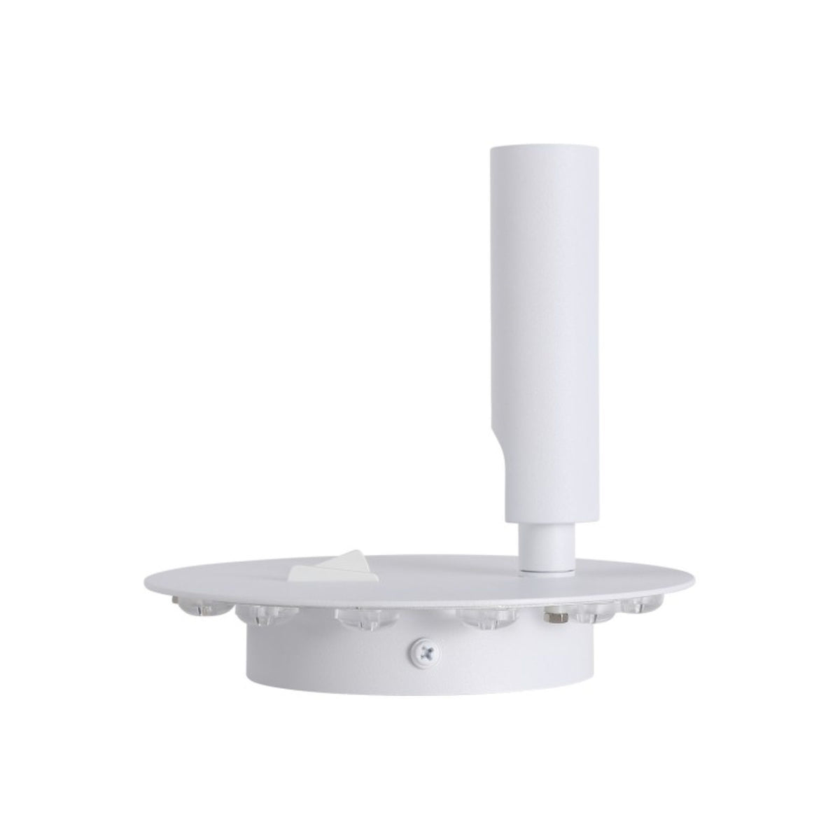 White Bedside Reading Sconce with Adjustable Spot for Bedroom