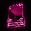 The Fool Tarot Custom Mirror LED Sign Wall Light Decor
