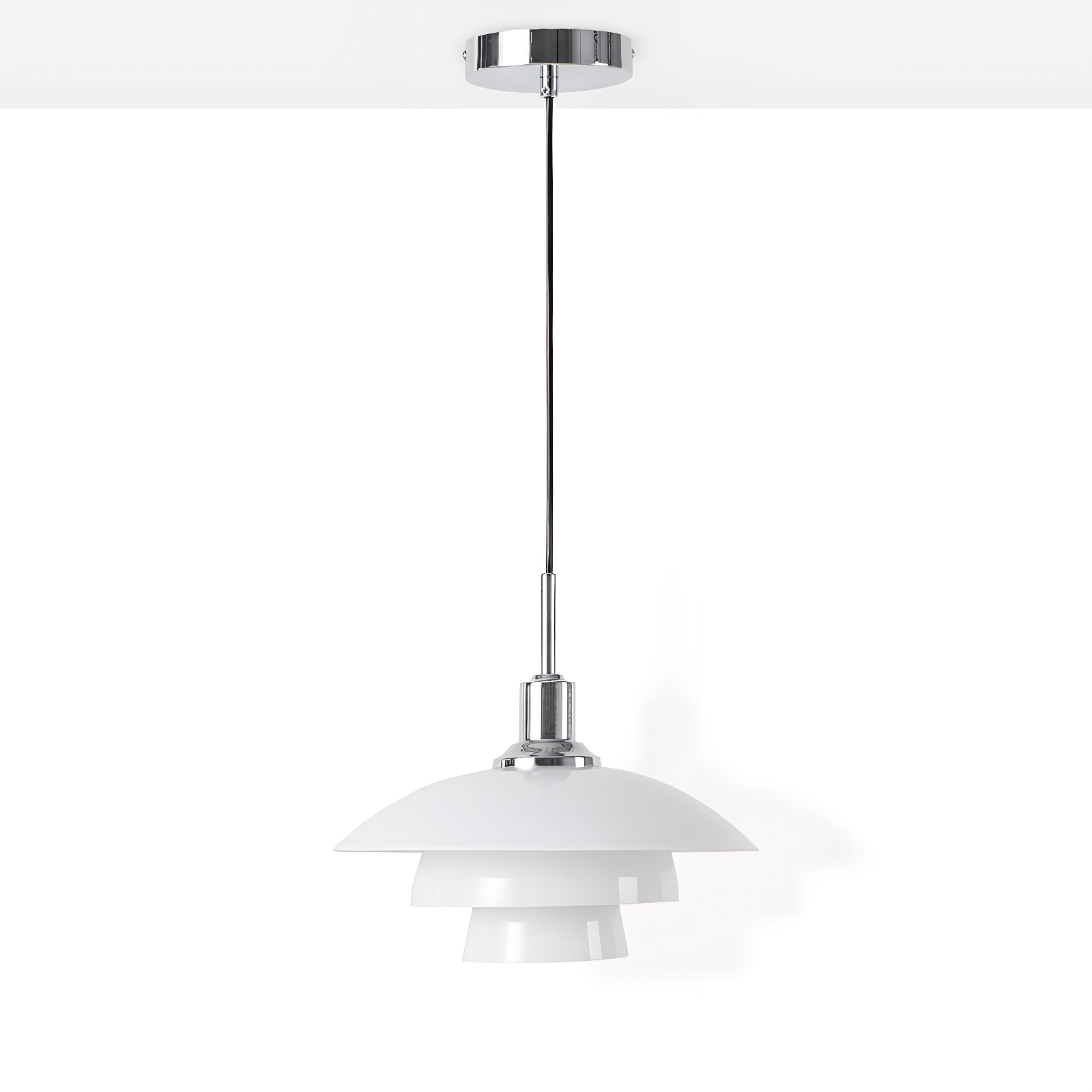 Layered Multi-Tier Pendant Light
