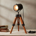 Adjustable Tripod Spotlight Table Lamp