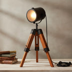 Adjustable Tripod Spotlight Table Lamp
