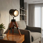 Adjustable Tripod Spotlight Table Lamp