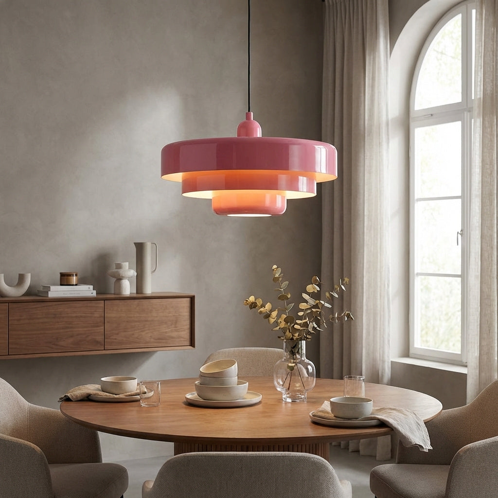 Modern Yellow Pendant Light for Dining Room