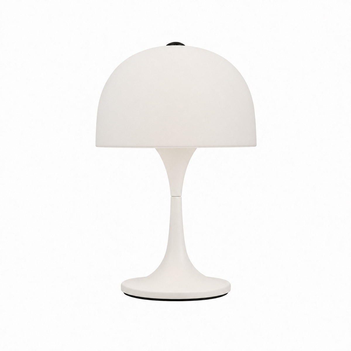 White Mushroom Modern Bedside Lamp for Bedroom