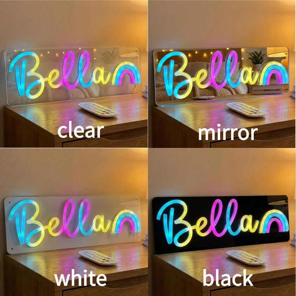 Custom Wedding Name LED Neon Sign | Personalized Last Name | Reception Decor | Wedding Backdrop Sign